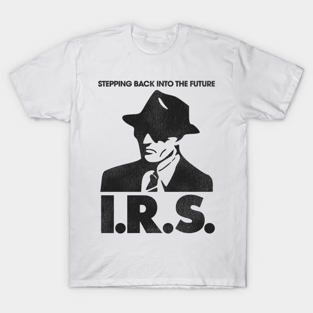 IRS RECORDS // 70s/80s Defunct Music Label T-Shirt by darklordpug